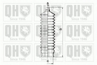 QUINTON HAZELL qg1032 -  Комплект пыльника, рулевое управление